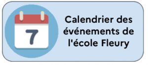 Calendrier de l'école Fleury